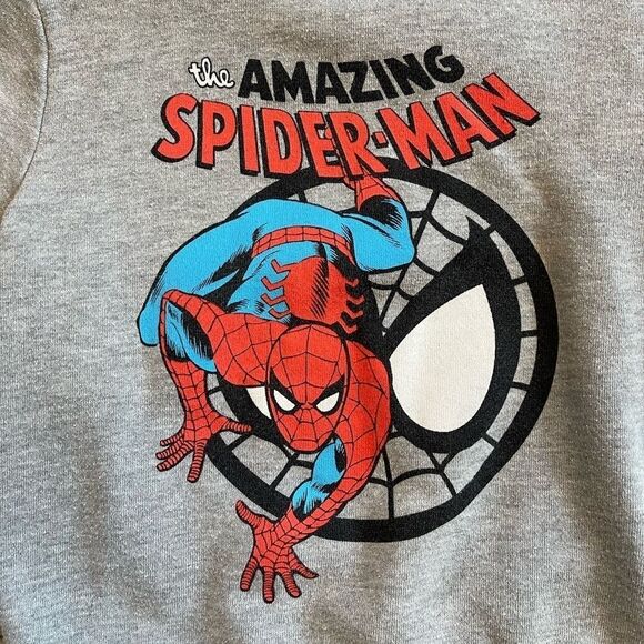 Marvel | Spider Man Crewneck Sweatshirt | Size: 4T - Picture 4 of 6